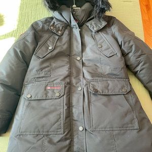 Ladies Large Long Canada Weathergear Parka